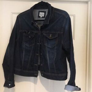 Dark denim jacket